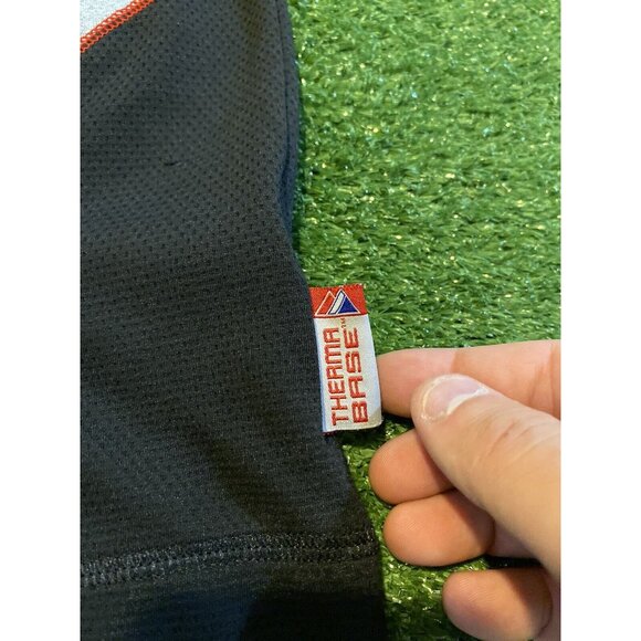 Carolina Hurricanes shirt mens medium black red Majestic Y2K short sleeve 29 - Picture 5 of 12